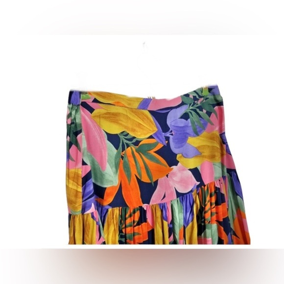 Anthropologie ATL Abel the label multicolor tiered skirt size XS brand new - Picture 7 of 9